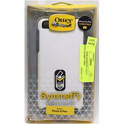 OTTER BOX SYMMETRY SERIES WHITE & GREY TRIM