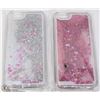 Image 1 : TWO GLITTER LIQUID PROTECTIVE CASES ,IPHONE 6/6S