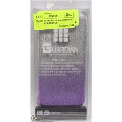 GUARDIAN PREMIUM SMARTPHONE CASE SILVER/PURPLE