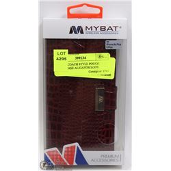 MY BAT COACH STYLE POUCH PHONE CASE ALIGATOR LOOK