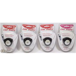 LOT OF 4 CAR BABY'S TRANSMITS YOUR CELL THROUGH