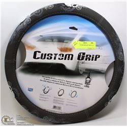 NEW CUSTOM GRIP SOFT SKULL & FLAMES