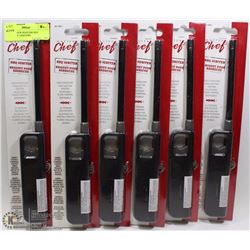 LOT OF 6 NEW MASTERCHEF BARBECUE LIGHTERS