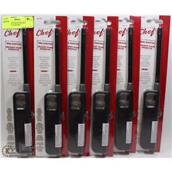 LOT OF 6 NEW MASTERCHEF BARBECUE LIGHTERS