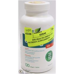 GENUINE HEALTH OMEGA3 JOY NUTRIENT SUPPLEMENTS
