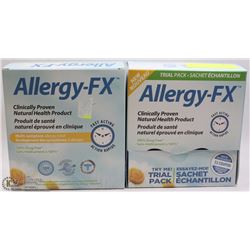 2 BOXES OF ALLERGY-FX MULTI SYMPTOM ALLERGY RELIEF