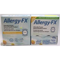 2 BOXES OF ALLERGY-FX MULTI SYMPTOM ALLERGY RELIEF