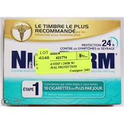 NICODERM STEP 1 24HR W/ WITHDRAWAL PROTECTION