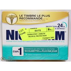 NICODERM STEP 1 24HR W/ WITHDRAWAL PROTECTION