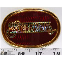 MENS BELT BUCKLE 1977 SANTANA