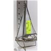 Image 1 : VINTAGE LEADED STAINED GLASS SAILBOAT