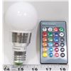 Image 1 : MASSINO RETRO LED COLOUR BULB WITH REMOTE