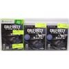 Image 1 : LOT OF 3 CALL OF DUTY GHOST GAMES, 1 XBOX 360 AND