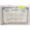 Image 1 : LOT OF 24 ASSORTED STOCK CERTIFICATES FROM 1960'S
