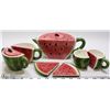 Image 1 : WATERMELON TEA SET
