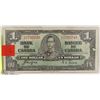 Image 1 : 192) RCM 1937 $1.00 CANADIAN BILL