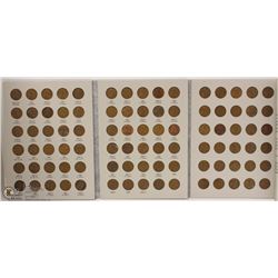 257) AMERICA TREASURY BOOK FULL OF PENNIES OF