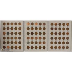 256) AMERICA TREASURY BOOK FULL OF PENNIES OF