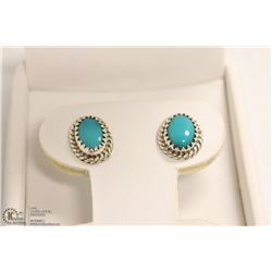 PAIR OF STERLING SILVER EARRINGS