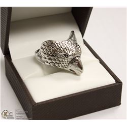 MEN'S EAGLE HEAD RING - SIZE 11