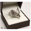 Image 1 : MEN'S EAGLE HEAD RING - SIZE 11