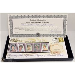 180) DIANA FIRST DAY COVER IN BOX