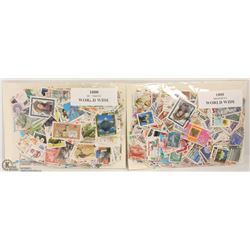 260) 2000 DIFFERENT WORLD STAMPS