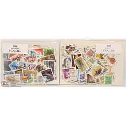 261) 900 DIFFERENT CANADIAN STAMPS