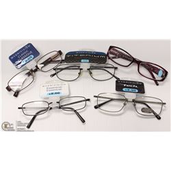 LOT OF 5 MAGNIVISION READING GLASSES STRENGTH +2.0