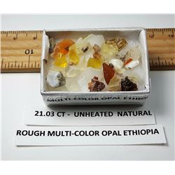 #13 LOT OF ROUGH ETHIOPIAN ROUGH OPALS