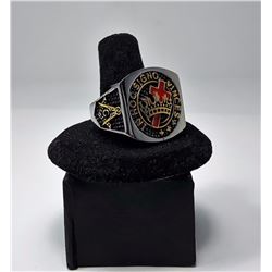 #10 - TEMPLAR KNIGHT MASONIC RING