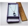 Image 1 : #23 - NATURAL AMETHYST PENDANT & CHAIN