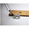 Image 1 : #24 -CLEAR  SWAROVSKI BAROQUE CUT PENDANT