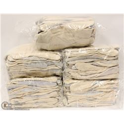 5 BUNDLES OF WORK GLOVES
