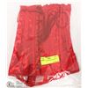 Image 1 : NEW RED PATTERNED CORSETTE - SIZE M/L