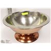 Image 1 : LARGE COPPER/SILVER ICE BOWL