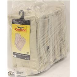BUNDLE OF 12 LEATHER CONDOR LINED ROPER GLOVES