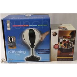 NEW DESKTOP PUNCHING BAG W/