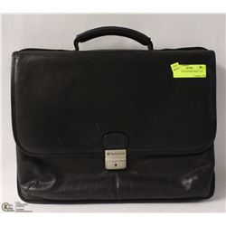 SAMSONITE LEATHER BRIEF CASE