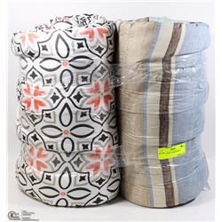 PAIR OF TWIN COMFORTERS