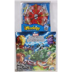 MARVEL CHESS & MIXOLOGY SEALED