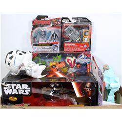 FLAT WITH MOSTLY STARWARS AND MORE