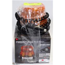 LOT OF TWO 12V MAGNETIC STROBE LIGHTS