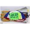 Image 1 : 2 GANDER BRAND LEATHER WELDING GLOVES WITH CAP