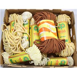 LARGE FLAT OF EASY FLUFF MACRAME CORD