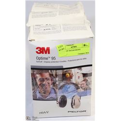 3 PAIRS OF 3M EAR MUFFS