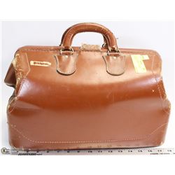 ANTIQUE CHENEY LEATHER LUGGAGE