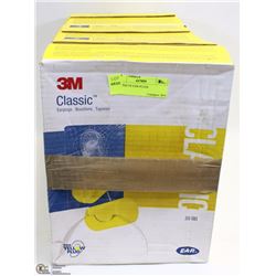 3 BOXES OF EAR PLUGS