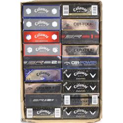 FLAT OF CALLAWAY RECLAIMED GOLF BALLS