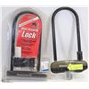 Image 1 : A PAIR OF BICYCLE LOCKS